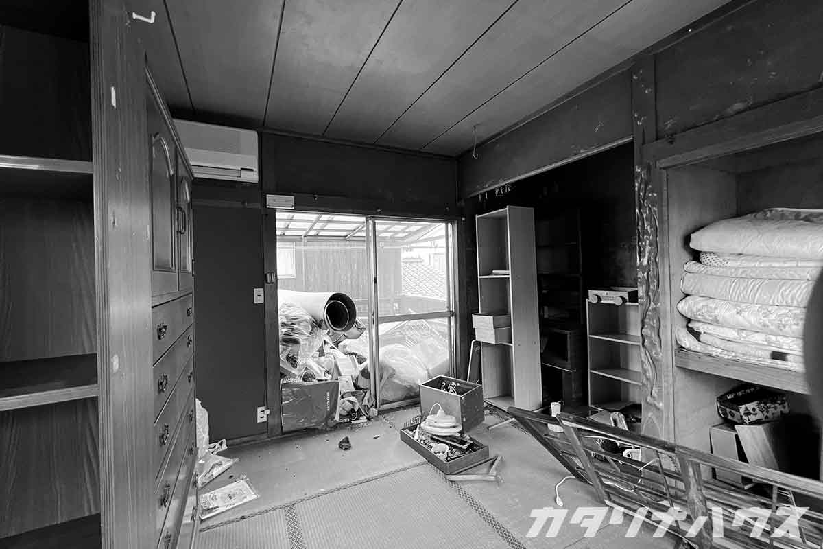 松山市で空き家解体工事