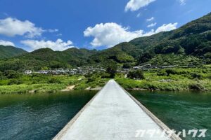 カタリナ旅　高知県　川遊び　大人の夏休み　OMO７高知　沈下橋　星野リゾート　ドライブイン引地橋