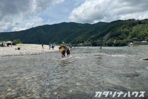 カタリナ旅　高知県　川遊び　大人の夏休み　OMO７高知　沈下橋　星野リゾート　ドライブイン引地橋