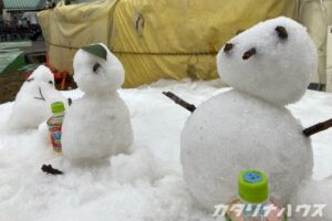 小さい雪だるま