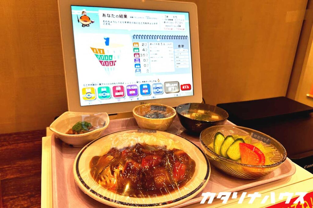 食品サンプルを使って栄養の勉強ができる画期的なシステム！
