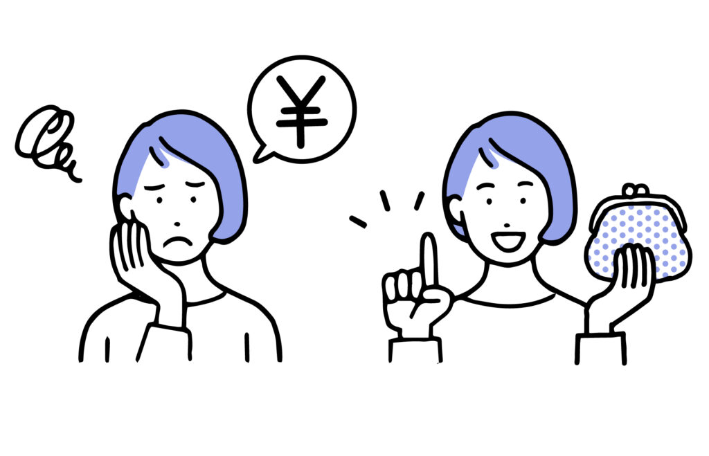 リノベーションのお金の悩みと補助金について考える女性
