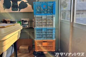 柿が入ったキャリー四段