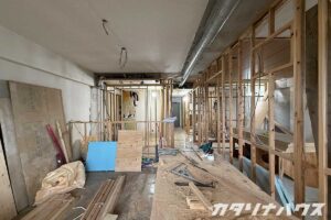 中古マンション　リノベーション　間取り変更