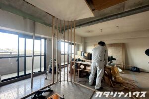 松山市　マンション購入　LDKリフォーム
