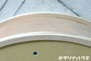 松山市　大工　技術　木でアールを作る