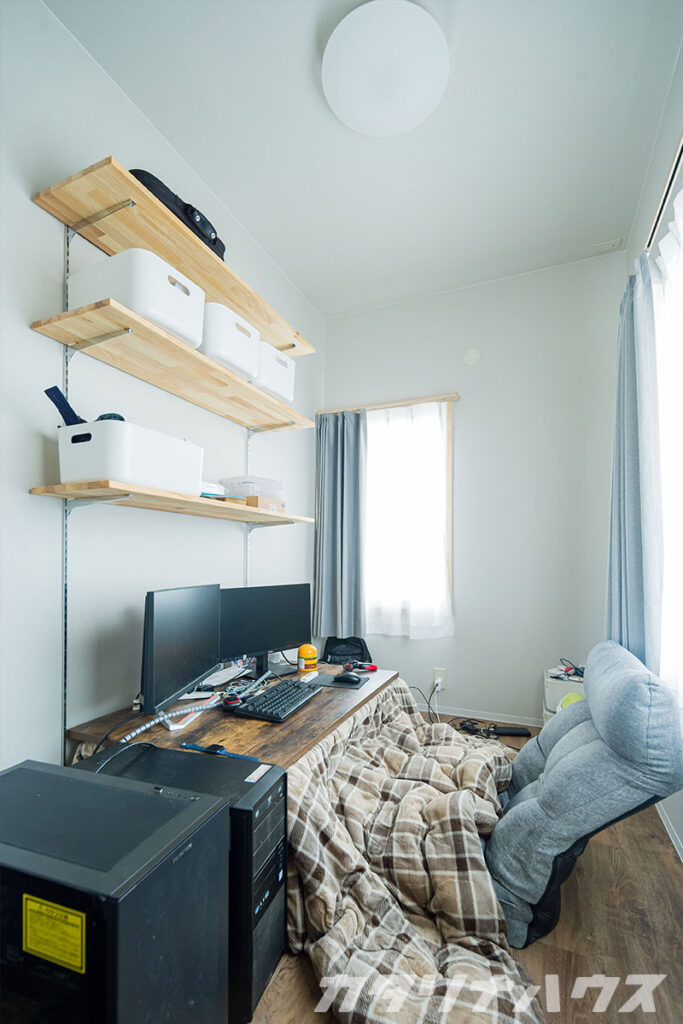 ペット パソコンルーム 猫リノベ おこもり部屋