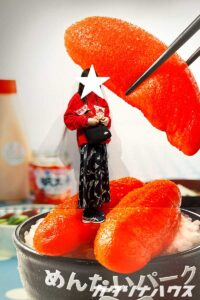 明太子に擬態する友達