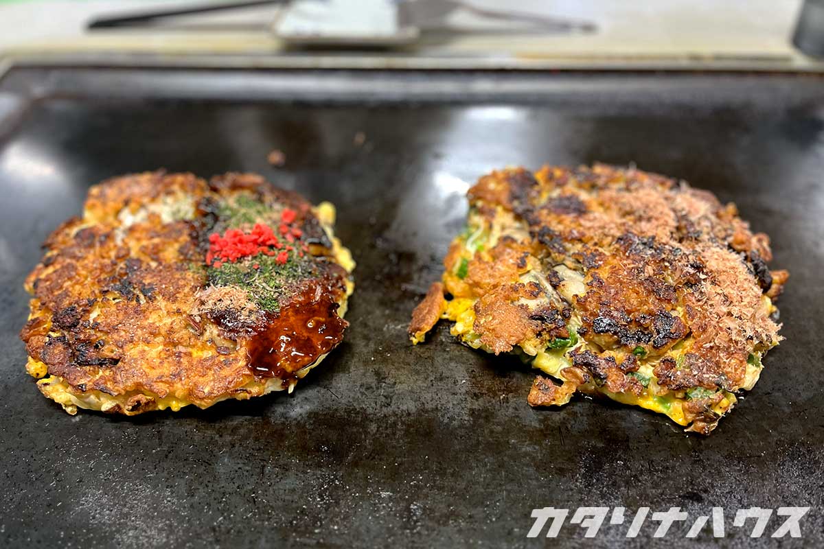 岡山県備前市の名店タマちゃんのカキおこ。