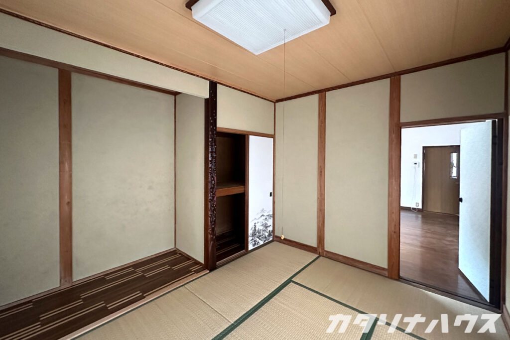 リノベーション前の和室の様子